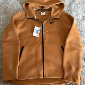 Nike Tech Women's Tan Zip-Up Jacket
